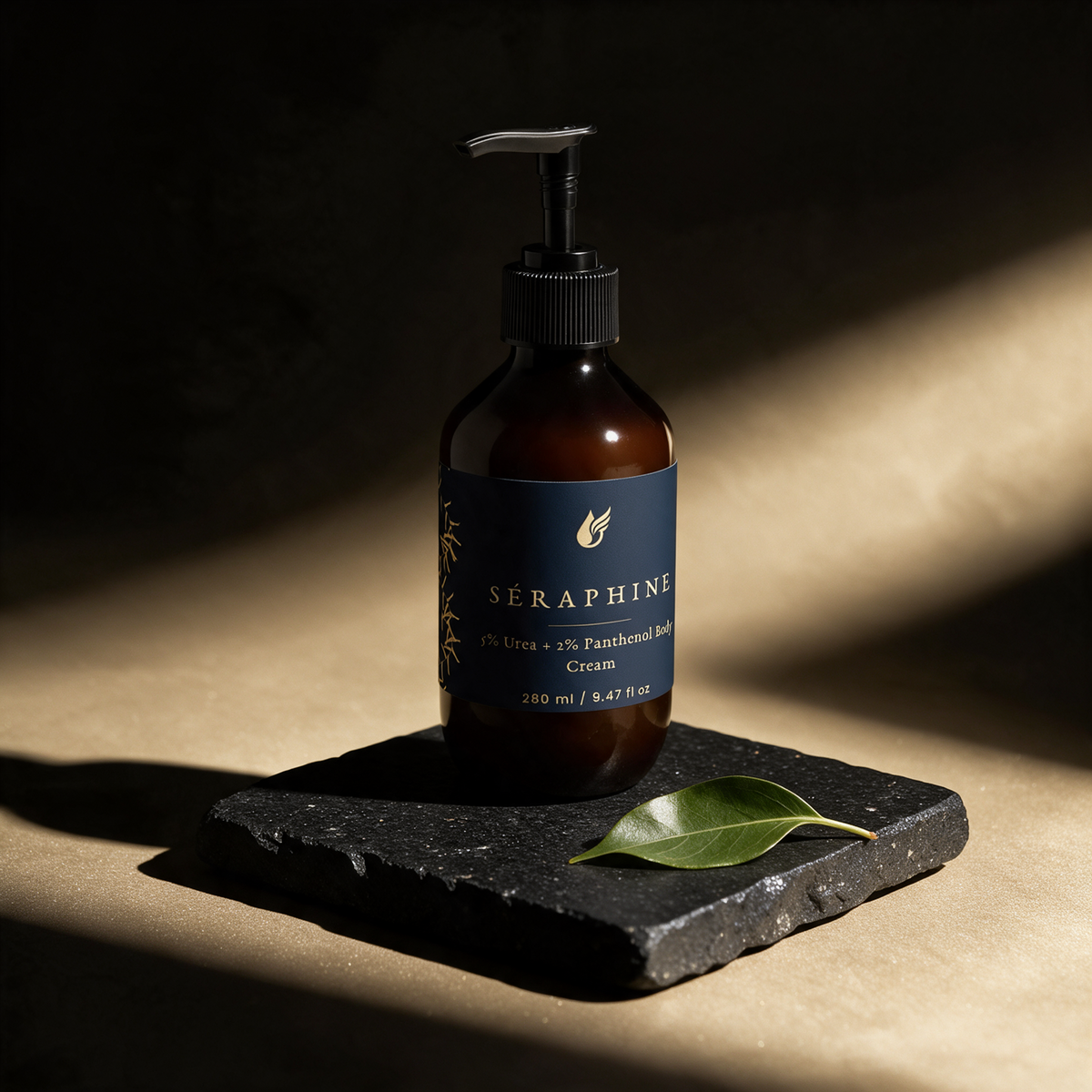 5% Urea + 2% Panthenol Body Cream — Seraphine