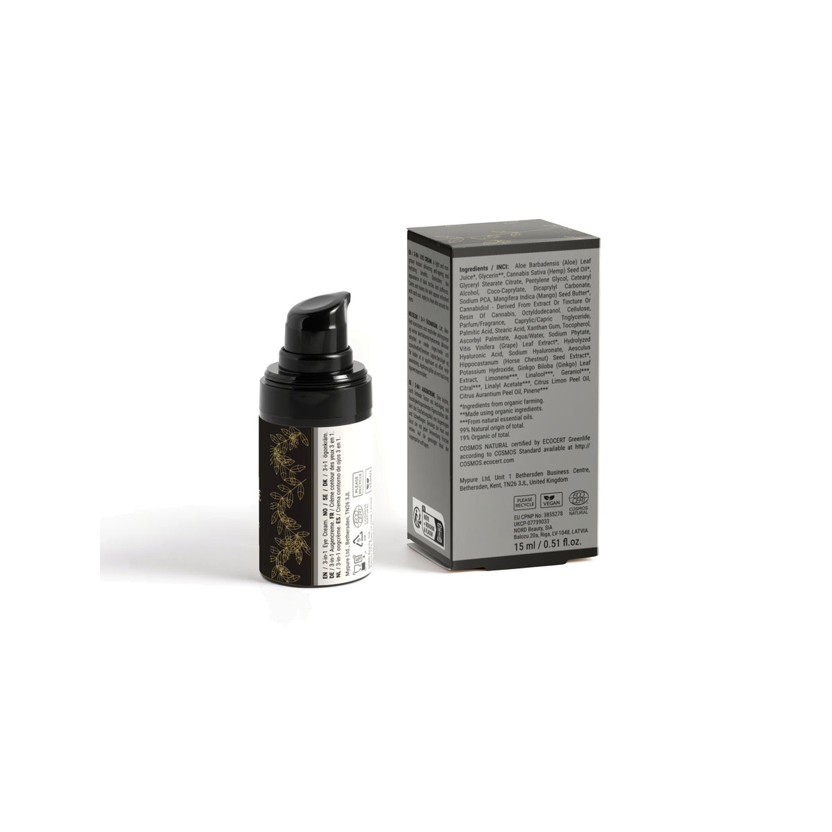 3-in-1 Eye Cream for Men — Seraphine