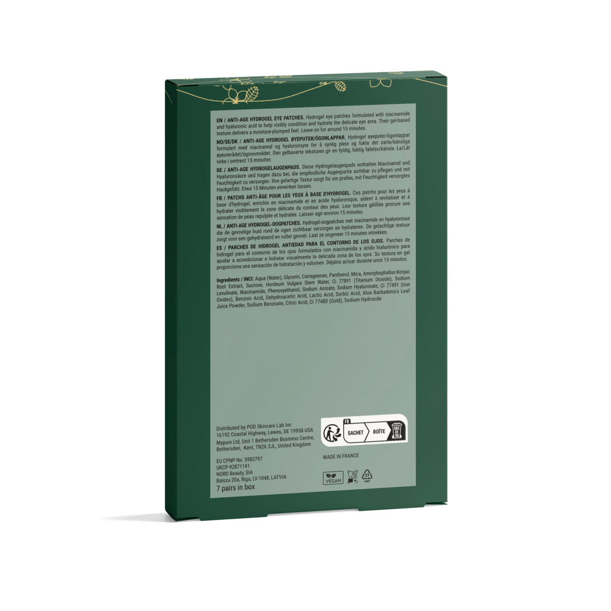 Anti-Age Hydrogel Eye Patches — Seraphine